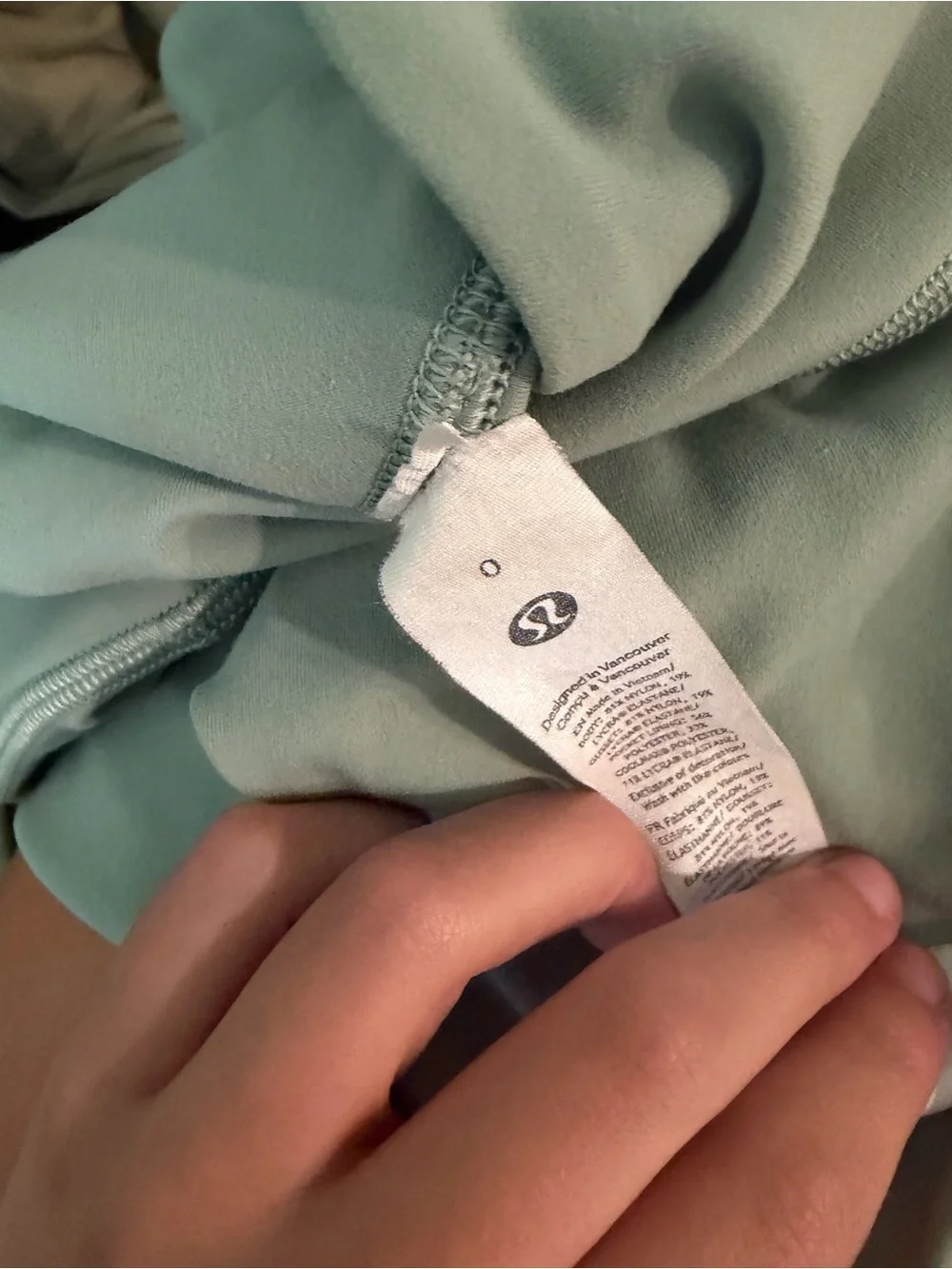 Lululemon Align 25”High-Waist Light Teal Leggings size 0